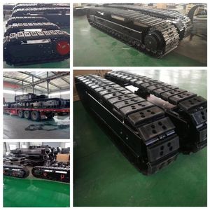 Système de châssis à chenilles en caoutchouc de 2 tonnes pour plateformes de forage, bateaux, zones humides (capacité de 0,5 à 20 tonnes) Garantie 1 an - Product Image 2