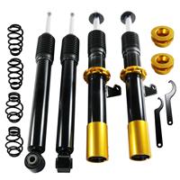 Amortisseurs réglables GO Racing compatibles avec VW Golf GTI Jetta MK5 MK6 2006-2014 Audi A3 8P (FWD) 2006-2014, kit de réduction de hauteur réglable