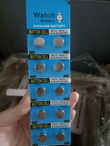 แบตเตอรี่กระดุมอัลคาไลน์ Liju LR44 <span class=keywords><strong>AG13</strong></span> <span class=keywords><strong>1</strong></span>.<span class=keywords><strong>5V</strong></span> ได้รับการรับรองมาตรฐาน CE/RoHS ความจุ 145mAh บรรจุ 10 ก้อนต่อแผง สำหรับนาฬิกาและไฟฉาย - Product Image 6