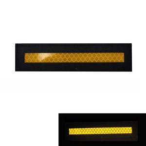 背包和服装夜间识别反光条徽章，带钩环背衬 - Product Image 5