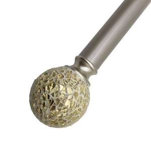 Asta <span class=keywords><strong>per</strong></span> <span class=keywords><strong>tende</strong></span> decorativa in <span class=keywords><strong>vetro</strong></span> rotto, - Product Image 1