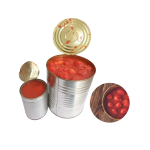 Lata de Hojalata Redonda Vacía de Gran Capacidad Personalizada de Grado Alimenticio con Revestimiento Interior Lacado en Color Dorado para Salsa de Tomate - Product Image 3