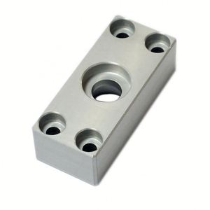 Stainless Steel Aluminium <b>Spacers</b> Blocks for Industrial Automotive Use Custom CNC Machining Services Drilling Broaching - Product Image 6