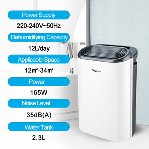 Deshumidificador con Compresor Aprobado por CB GS, DYD-Z12A 12L R290, Purificador de Aire Portátil Pequeño para el Hogar - Product Image 2