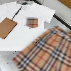 <span class=keywords><strong>Abbigliamento</strong></span> per studenti Design a scacchi Set <span class=keywords><strong>abbigliamento</strong></span> per bambini migliori maniche corte in cotone e pantaloncini Casual 2 pezzi Set in <span class=keywords><strong>Stock</strong></span> - Product Image 6