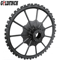 Pneus YHS ROCKWAY 1100x80mm pour repiqueuse de riz, roues pleines en caoutchouc de haute qualité pour pulvérisateur à flèche 110cm, pneus de tracteur, garantie 2 ans