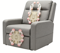 Accessoire de massage Shiatsu chauffant universel pour le dos, avec télécommande, pour siège de voiture, chaise de bureau, fauteuil inclinable, personnalisable