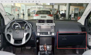 Parti Originali Smontate di Fabbrica, Console Centrale <span class=keywords><strong>Auto</strong></span>, Vano Portaoggetti Passeggero, Cassetta Portaoggetti, Scatola Multiuso per Toyota LC150 2010-2017 - Product Image 3