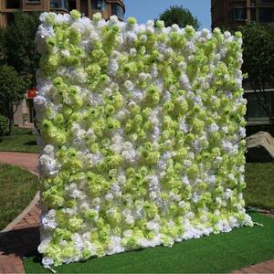Elegante Pared de Flores Artificiales con Vegetación, Decoración para Bodas, Ceremonias, Recepciones y Eventos - Product Image 1