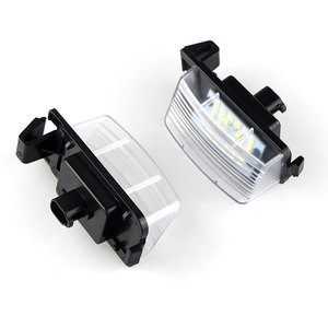 ไฟป้ายทะเบียน LED สำหรับนิสสัน ลิวิน่า อินฟินิตี้ 84912FG110 สีขาว 6000 ลูเมน 9-24V เปลือกใส - Product Image 2