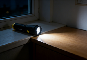 High-Powered Middle Size ABS LED <b>Flashlight</b> for Outdoor Adventures Durable Waterproof Rechargeable Long Battery Life 100-1000 - Product Image 6