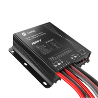 Nouveau contrôleur solaire 12v Mppt avec télécommande 15a/20a/10a/30a contrôleur de réverbère solaire pour système d'alimentation solaire hors réseau