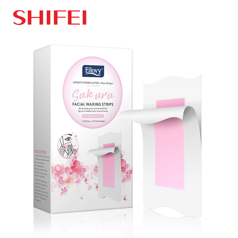 Популярные парафиновые восковые Депиляционные полоски для депиляции тела, бумага для холодного воска