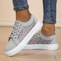 Vente en gros de baskets décontractées pour femmes, personnalisées, légères, sportives, respirantes, à lacets, ajourées, à semelle épaisse et robuste, pour l'automne, direct usine