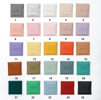 Coffret à bijoux de luxe en carton rigide avec logo personnalisé en relief, pelliculage brillant et pochette en microfibre à cordon pour collier, bague et boucles d'oreilles