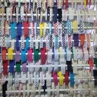 Vente en Gros Personnalisée, Haute Qualité : Garniture pour Robe Femme en Broderie Polyester, Dentelle Blanche Perlée et Dentelle Guipure Coton Colorée