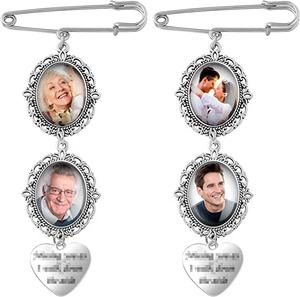 Персонализированный Свадебный букет с подвеской для фото - Product Image 3