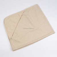 Couverture en coton anti-ondes électromagnétiques 100% fibres d'argent, protection Faraday RF, couvre-lit