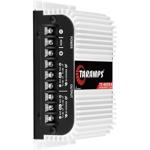 เครื่องขยายเสียงรถยนต์ Taramps Ts 400x4 4 แชนแนล คลาส D กำลังขับ 400 วัตต์ RMS แบบฟูลเรนจ์ รองรับการบริดจ์เอาท์พุต - Product Image 4