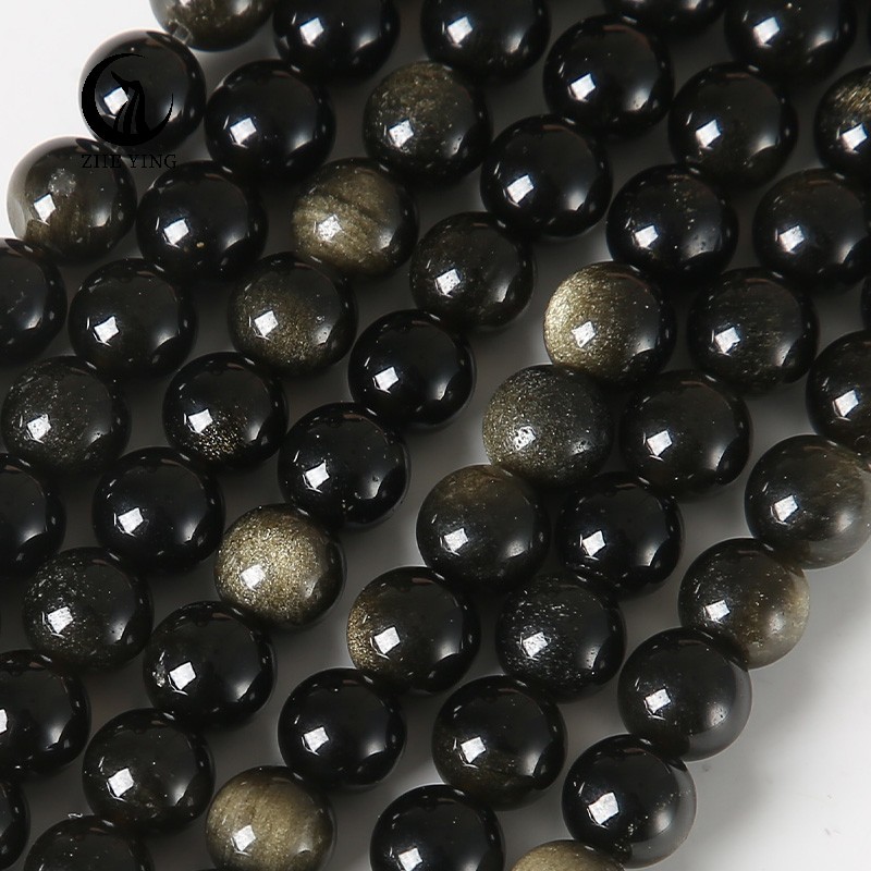 25.Obsidienne dorée