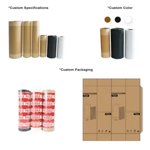 Market Trending Eco-friendy Custom Printing Brand Logo Packaging Wrapping Honeycomb Paper Roll