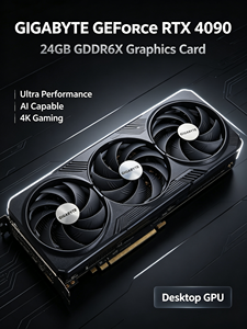 Carte graphique GIGABYTE <span class=keywords><strong>RTX4090</strong></span> GAMING OC 24 Go GDDR6X, Architecture Ada Lovelace, pour l'apprentissage profond, l'IA, le rendu graphique - Product Image 5