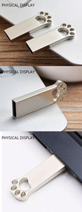 Mèo chân phong cách ổ đĩa <span class=keywords><strong>flash</strong></span> <span class=keywords><strong>USB</strong></span> 128GB 1TB Bộ nhớ GậY 4GB ổ đĩa <span class=keywords><strong>flash</strong></span> 2.0 Kim Loại ổ đĩa <span class=keywords><strong>flash</strong></span> 8GB 16GB 32GB 64GB Pendrive - Product Image 6