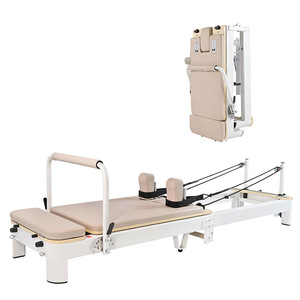 <span class=keywords><strong>Cama</strong></span> <span class=keywords><strong>de</strong></span> <span class=keywords><strong>Pilates</strong></span> Plegable <span class=keywords><strong>de</strong></span> Aleación <span class=keywords><strong>de</strong></span> Aluminio <span class=keywords><strong>de</strong></span> Alta Resistencia para Clases Grupales en Estudios <span class=keywords><strong>de</strong></span> <span class=keywords><strong>Pilates</strong></span> y Rutinas <span class=keywords><strong>de</strong></span> Ejercicio en Casa - Product Image 1
