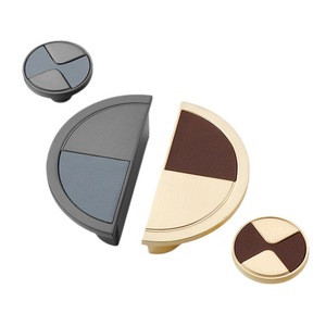 Furniture Handle And <b>Knob</b> Geometric Zinc Alloy Minimalist Cabinet Drawer Durable - Product Image 5