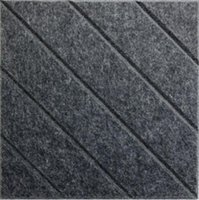 Panneaux acoustiques muraux prix usine en gros 12mm NRC 0.95+ | Tuile en feutre insonorisante pour studio d'architecte d'intérieur, hôtel
