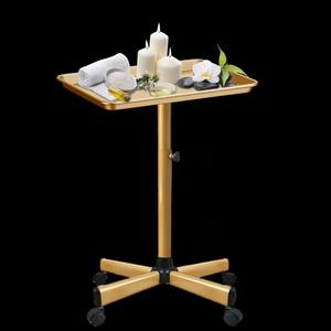 Chariot de salon de coiffure K plateau de salon de coiffure chariots de travail support de chariot or meubles de salon cuisine mobile choses modernes - Product Image 6