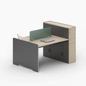 Customized Commercial Furniture <b>Screen</b> Desk Office <b>Partition</b> Workstation Compartment 4 People Office Desk Office Furniture - Product Image 6