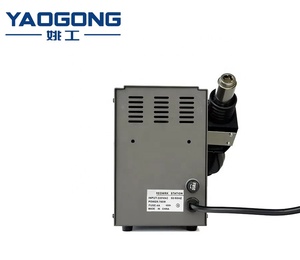 Estación <span class=keywords><strong>de</strong></span> Aire Caliente 700W con Pantalla Digital LED, Estación <span class=keywords><strong>de</strong></span> Retrabajo SMD <span class=keywords><strong>BGA</strong></span> con Pistola <span class=keywords><strong>de</strong></span> Calor <span class=keywords><strong>de</strong></span> Viento Suave 110V 220V para Reparación <span class=keywords><strong>de</strong></span> Placas Base <span class=keywords><strong>de</strong></span> iPhone - Product Image 3