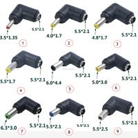 ETERNALSTARCABLE Dropshipping Stock DC5521 Prise vers Micro Angle Adaptateur USB DC 5.5mm X 2.1mm vers USB C Adaptateur,