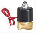 Katup Solenoid DC elektromagnetik AC 110V 2W 1/4 ", katup pipa udara Air kereta