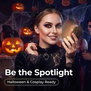 Emballage en papier personnalisé OEM en marque blanche, vente en gros, boîte Meetone pour lentilles <span class=keywords><strong>de</strong></span> <span class=keywords><strong>contact</strong></span> colorées pour <span class=keywords><strong>Halloween</strong></span> et cosplay - Product Image 6