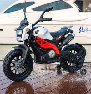 Moto électrique pour enfant DLS, moto à pédales pour enfants, voiture musicale avec lumière LED, batterie 12V USB, jouet moto pour enfants de 2 à 10 ans - Product Image 3