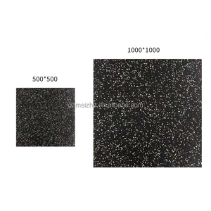 Nhà máy sản xuất sàn cao su chống cháy, thảm cao su đạt tiêu chuẩn ROHS, 15% EPDM + 85% <span class=keywords><strong>SBR</strong></span> dùng cho sàn phòng tập thể dục - Product Image 4