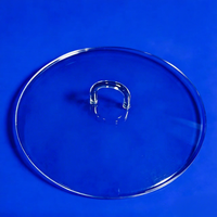 Dalle de verre de quartz en silice fondue de qualité industrielle, résistante à la chaleur, pour soudage et découpe, épaisseur personnalisée, directement de l'usine