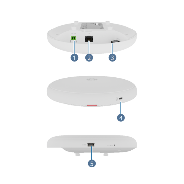AirEngine 6776-56TP 50086827 High-Performance Wi-Fi 7 AP Triple-Radio Dual-5 GHz Access Point Indoor Access Point (AP)