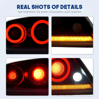 Feu arrière LED dynamique modifié avec clignotant pour Mitsubishi Lancer Evolution 2001-2007 Berline Sportive