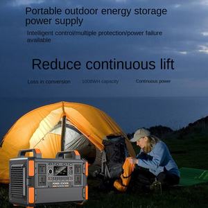 Générateur solaire portable <span class=keywords><strong>de</strong></span> luxe 1200W 1.2kW, vente flash, MPPT, <span class=keywords><strong>lampe</strong></span> <span class=keywords><strong>de</strong></span> <span class=keywords><strong>poche</strong></span>, station d'alimentation <span class=keywords><strong>rechargeable</strong></span>, camping en plein air, recharge <span class=keywords><strong>de</strong></span> véhicules électriques - Product Image 3