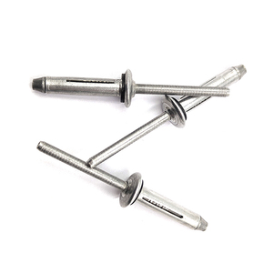 Remaches Explosivos Plegables de Triple Pliegue 3/16 # Remaches ciegos de aluminio con cabeza deslizable y arandela de sellado - Product Image 2