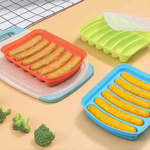 सिलिकॉन सॉसेज मोल्ड हॉट डॉग हैम सॉसेज बेकिंग मोल्ड्स - Product Image 4