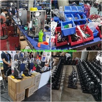 Machine automatique à œillets pour rideaux de grande taille