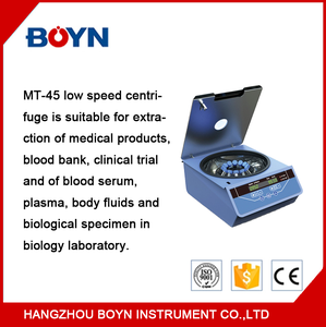 MT-45 Laboratório alto desempenho portátil Tabletop LCD tela centrífuga de baixa velocidade multiuso com motor sem escova DC - Product Image 3
