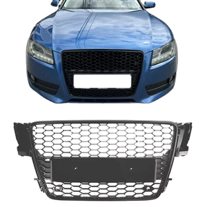 Hot Car <span class=keywords><strong>A5</strong></span> S5 a nido d'ape griglia anteriore a rete sportiva stile RS5 cofano paraurti anteriore griglia nera per <span class=keywords><strong>Audi</strong></span> <span class=keywords><strong>A5</strong></span> S5 <span class=keywords><strong>2008</strong></span> 2009 2010 2012 2011 - Product Image 1