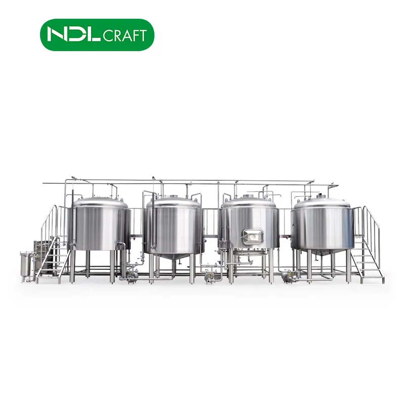 औद्योगिक शिल्प बियर पक के लिए शराब की भठ्ठी कारखाने 2000L बियर संयंत्र मशीनरी