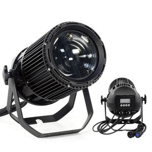 Mejor Proveedor de Equipos de Escenario, Luz Par LED COB de Aluminio de 200w con Zoom, Blanco Cálido para Discoteca - Product Image 1