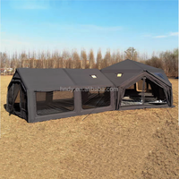 Tente de camping gonflable de luxe pour l'extérieur, imperméable, pour les fêtes en famille